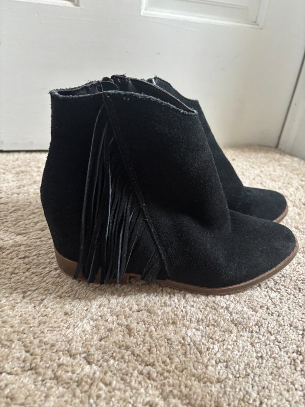 Mudd Size 7 Black Ankle Boots